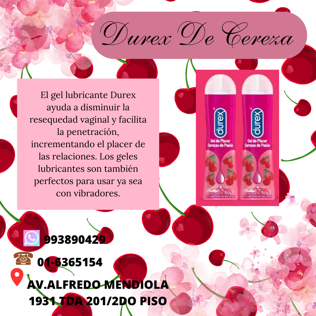 DUREX DE CEREZA